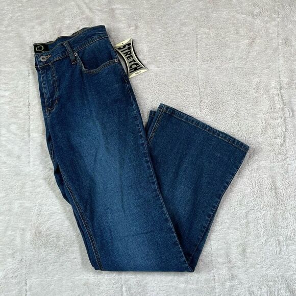 Vintage Y2K Quick Navy Flare Women’s Jeans - Picture 1 of 6